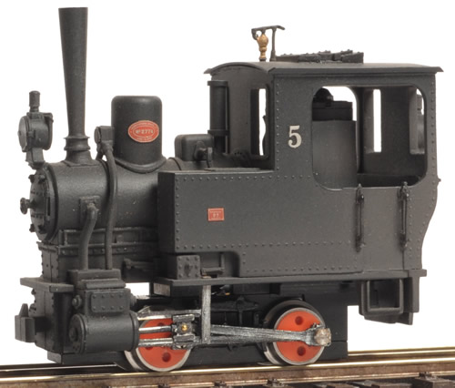 Ferro Train 1085 - 0-4-0, short line H0e steam locomotive